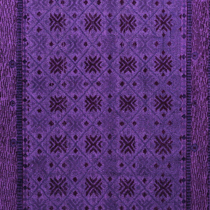 Square Abstract Purple Modern Rug, abs5362pur