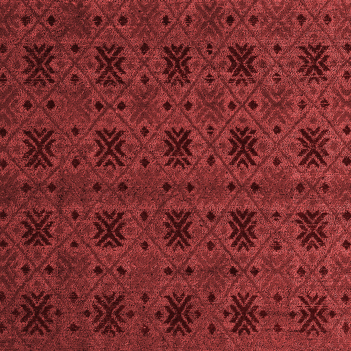 Abstract Red Modern Area Rugs