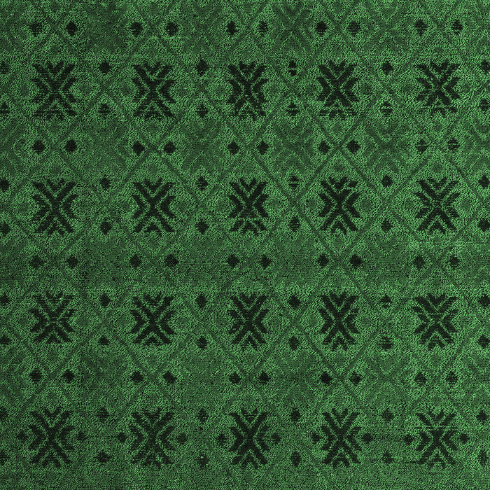 Machine Washable Abstract Emerald Green Modern Area Rugs, wshabs5362emgrn