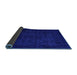 Sideview of Persian Blue Bohemian Rug, abs5363blu