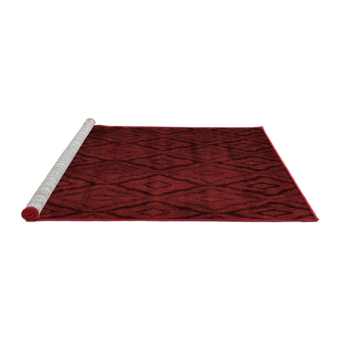 Bohemian Red Washable Rugs