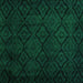 Square Persian Green Bohemian Rug, abs5363grn