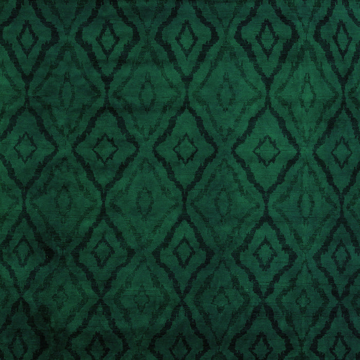 Square Machine Washable Persian Green Bohemian Area Rugs, wshabs5363grn