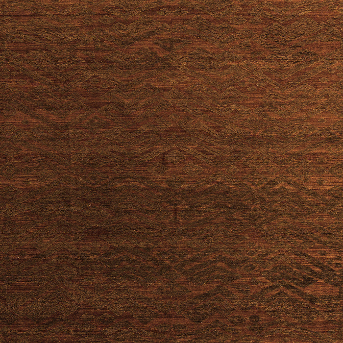 Square Abstract Orange Modern Rug, abs5364org