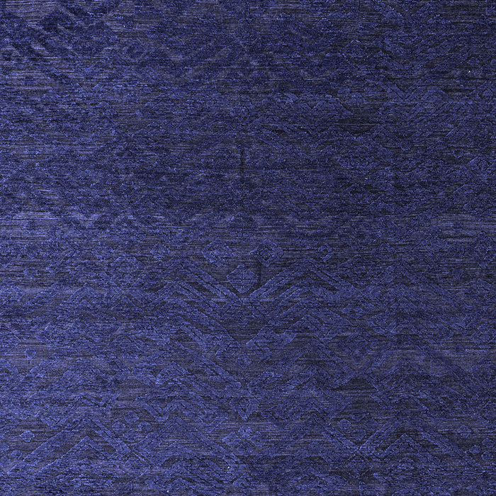 Abstract Blue Modern Rug, abs5364blu