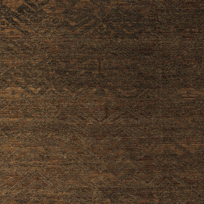 Abstract Brown Modern Rug, abs5364brn