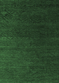 Abstract Emerald Green Modern Rug, abs5364emgrn