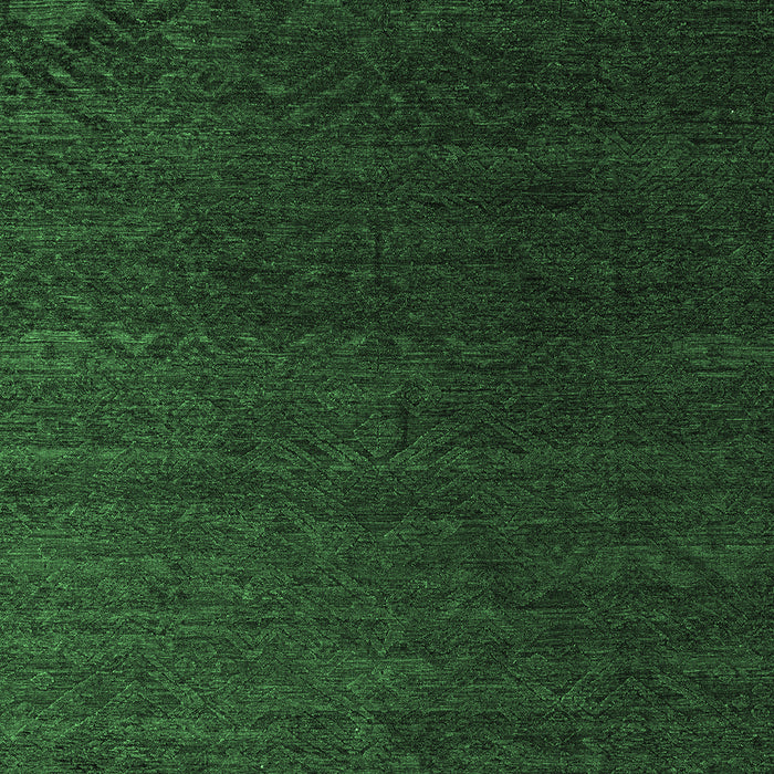 Abstract Emerald Green Modern Rug, abs5364emgrn
