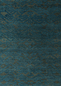 Abstract Light Blue Modern Rug, abs5364lblu