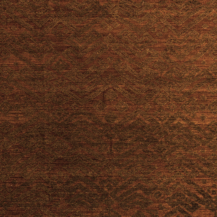 Machine Washable Abstract Orange Modern Area Rugs, wshabs5364org