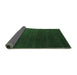 Sideview of Abstract Emerald Green Modern Rug, abs5364emgrn