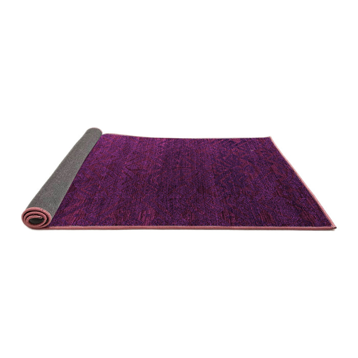 Sideview of Abstract Pink Modern Rug, abs5364pnk