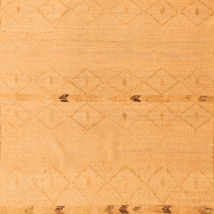 Solid Orange Modern Rug, abs5365org