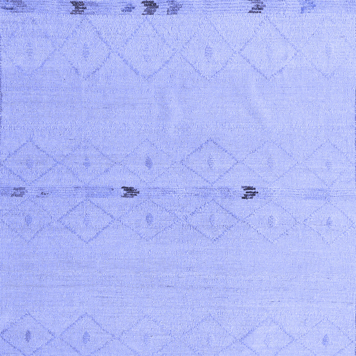 Machine Washable Solid Blue Modern Rug, wshabs5365blu