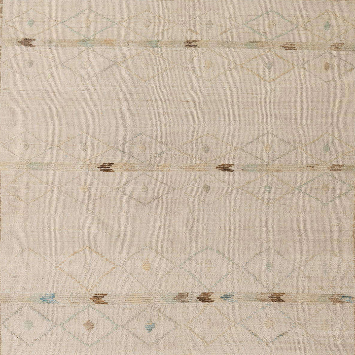 Square Machine Washable Abstract Camel Brown Rug, wshabs5365