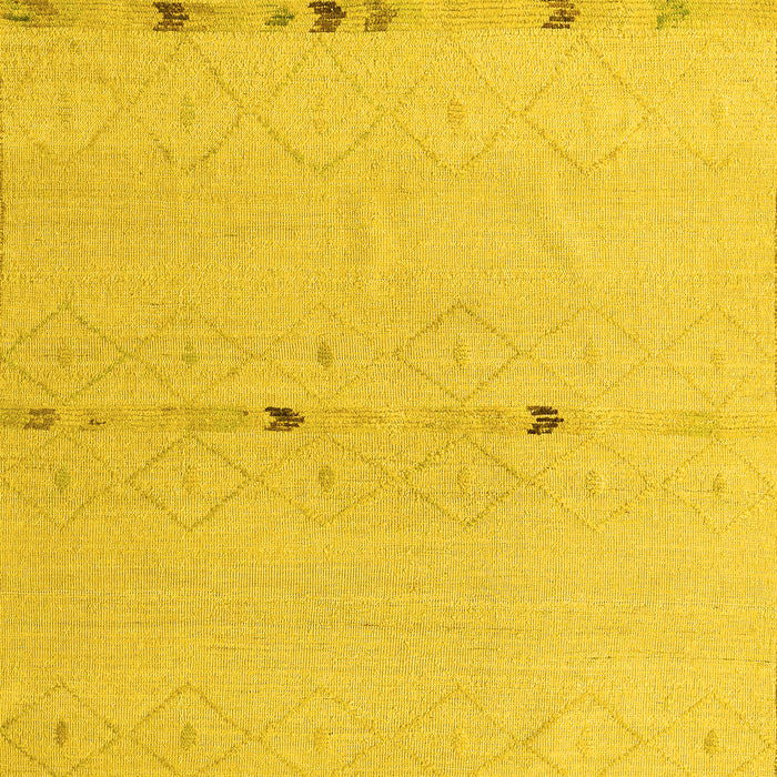 Solid Yellow Modern Rug, abs5365yw
