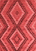 Abstract Red Modern Area Rugs