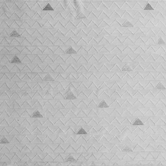 Square Machine Washable Solid Gray Modern Rug, wshabs5367gry