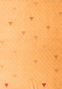 Solid Orange Modern Rug, abs5367org