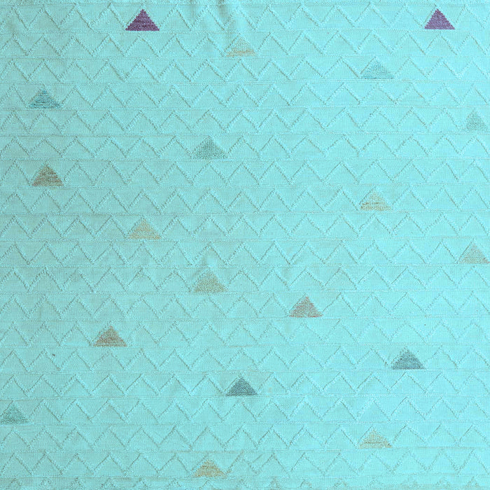 Square Solid Light Blue Modern Rug, abs5367lblu