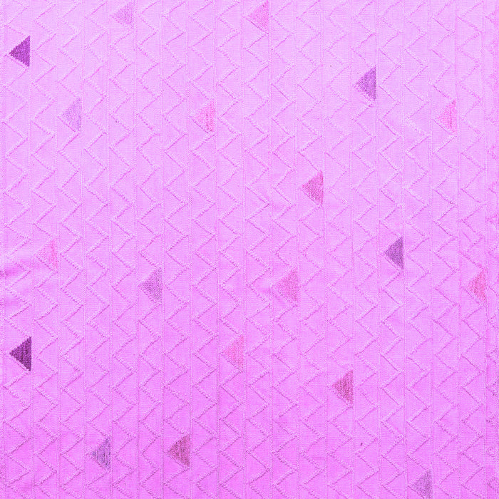 Square Solid Purple Modern Rug, abs5367pur