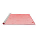 Modern Red Washable Rugs