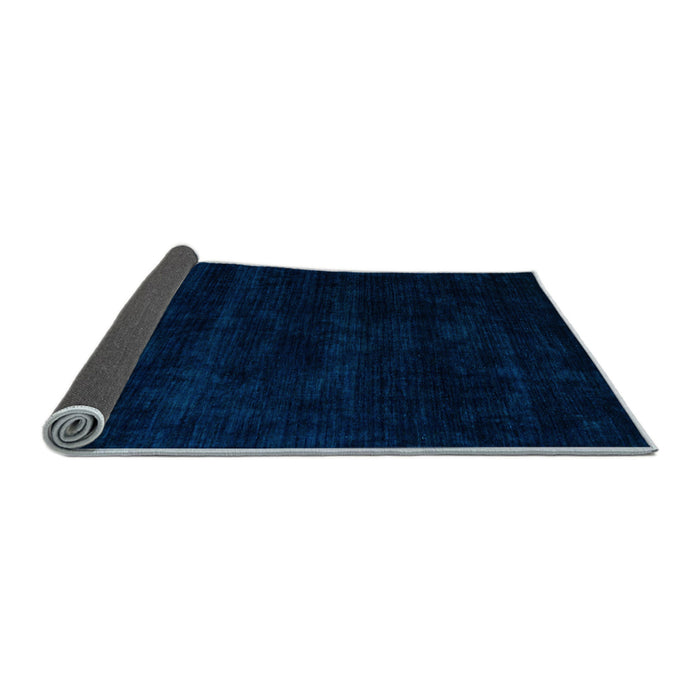 Sideview of Abstract Light Blue Modern Rug, abs5368lblu