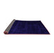 Sideview of Abstract Pink Modern Rug, abs5368pnk