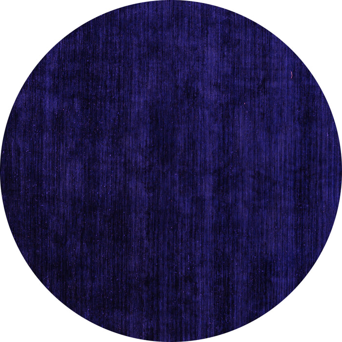 Round Abstract Pink Modern Rug, abs5368pnk