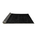 Sideview of Abstract Gray Modern Rug, abs5368gry