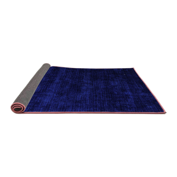 Sideview of Abstract Purple Modern Rug, abs5368pur