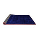 Sideview of Abstract Purple Modern Rug, abs5368pur