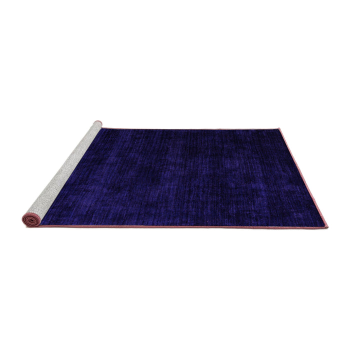 Sideview of Machine Washable Abstract Pink Modern Rug, wshabs5368pnk