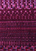 Machine Washable Abstract Pink Modern Rug, wshabs5369pnk