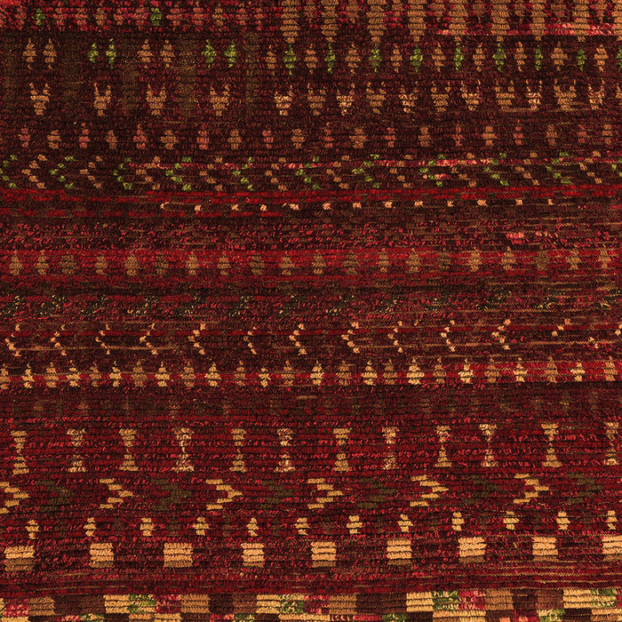 Machine Washable Abstract Orange Modern Area Rugs, wshabs5369org