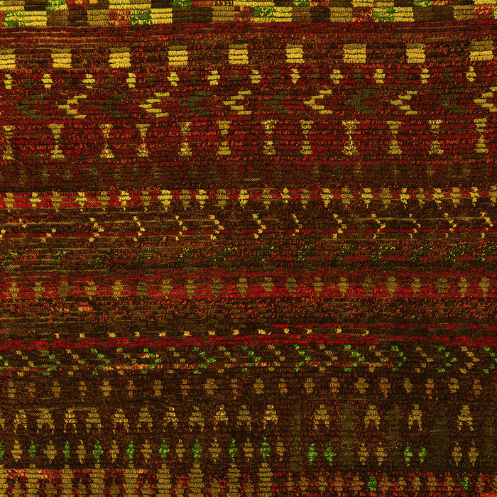 Abstract Yellow Modern Rug, abs5369yw