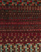 Abstract Reddish Brown Modern Rug, abs5369