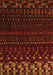 Abstract Orange Modern Rug, abs5369org