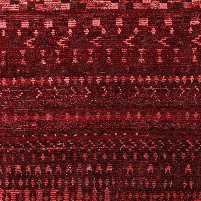 Machine Washable Abstract Red Modern Rug, wshabs5369red