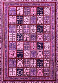 Abstract Pink Modern Rug, abs536pnk