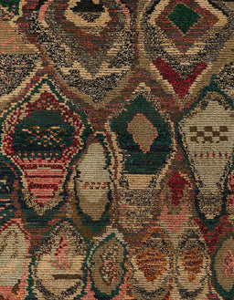 Abstract Red Modern Rug, abs5370