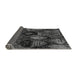 Sideview of Abstract Gray Modern Rug, abs5370gry