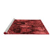 Modern Red Washable Rugs