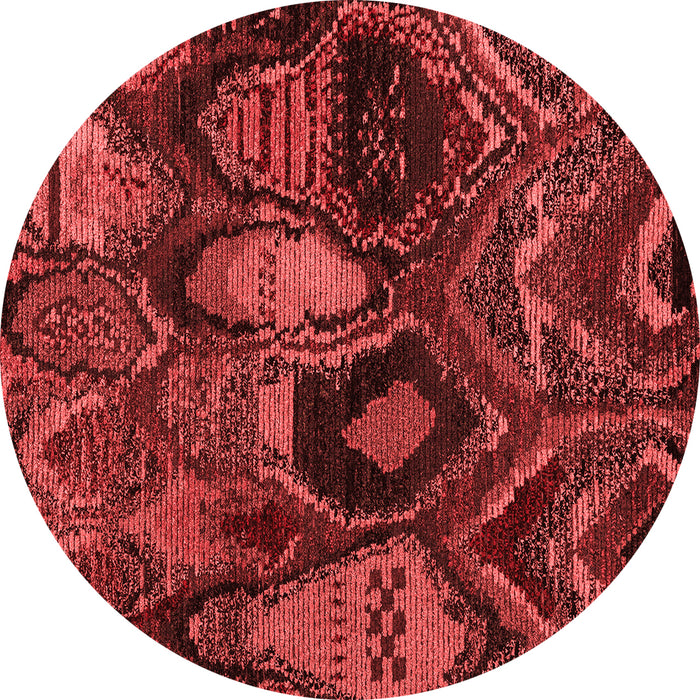 Abstract Red Modern Rug, abs5370red