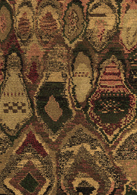 Abstract Brown Modern Rug, abs5370brn