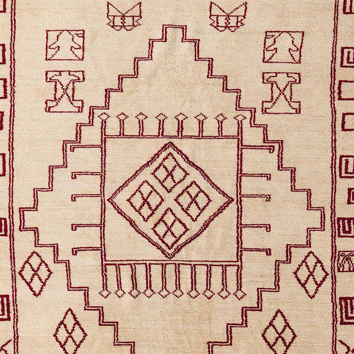 Abstract Pastel Orange Solid Rug, abs5371