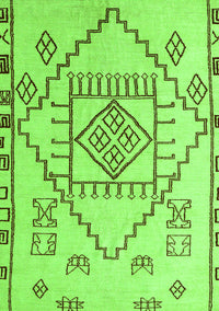 Solid Green Modern Rug, abs5371grn