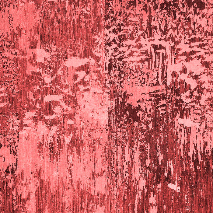 Machine Washable Abstract Red Modern Rug, wshabs5372red