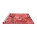 Modern Red Washable Rugs