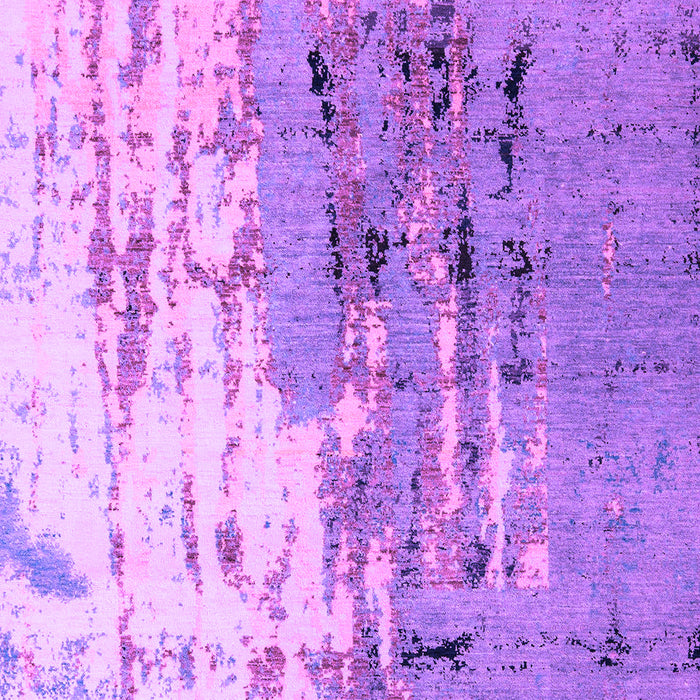 Machine Washable Abstract Purple Modern Area Rugs, wshabs5373pur